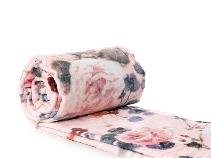Grădină secretă  Ultrasoft For One Person  PĂTURĂ 150x200 cm Pink