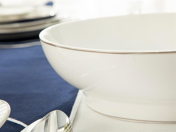 Grace New Bone Salad Bowl 25 cm Navy Blue
