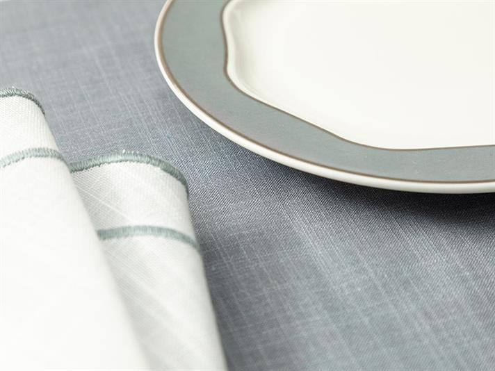 Grace New Bone Dessert Plate 15 cm White - Gray
