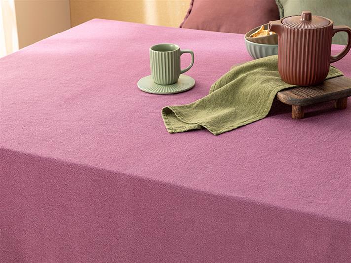 Grandeur Cotton Table Cloth 150x200 cm Damson