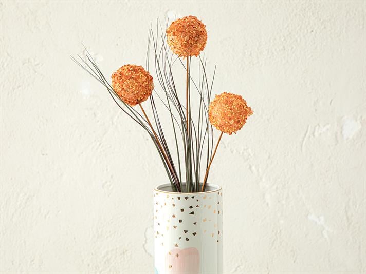 Grass Bush Floare Artificială , 63 Cm, Violet