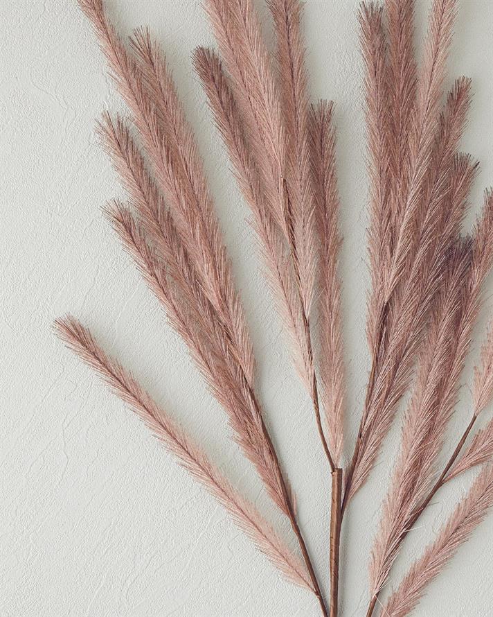 Grassy Artificial Flower - One Pc 120 cm Brown