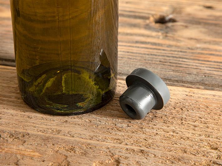 Greta Glass 2 Set Oil-Vinegar Cup 500 ml Anthracite