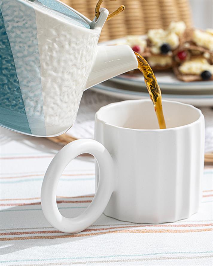 Groen Oală, Ceramică, 650 Ml, Mentă - Roz Deschis
