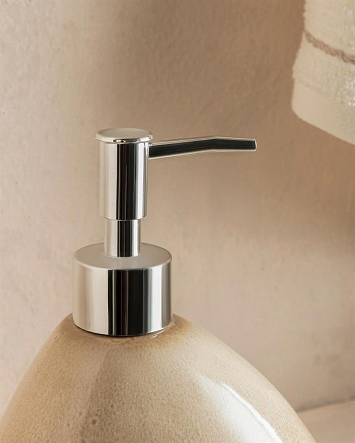 Gusto Set De Baie Set De Baie Cu 3 Piese, Dolomită, 10*10*16-8*8*11-11*11*3, Gri Deschis