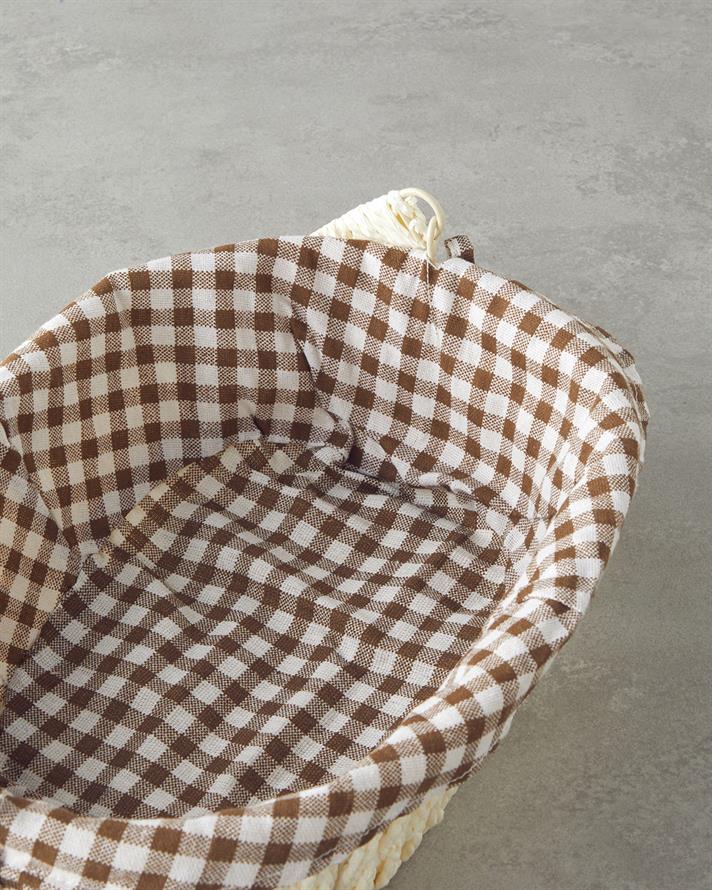 Hârtie Coș De Pâine 29x22x9,5 cm Crem.