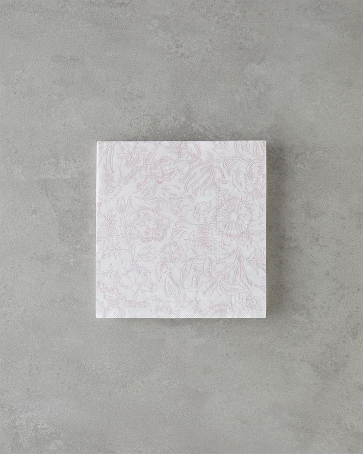 Rosalyn Hârtie Cu 20 Piese Șervețele De Hârtie 33x33 cm Pudră