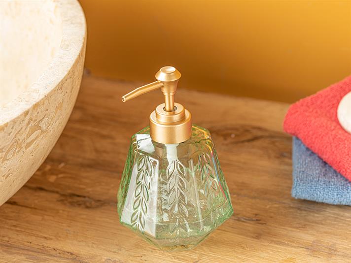 Hailey Sticlă Recipient Săpun Lichid Baie 300 ml Verde