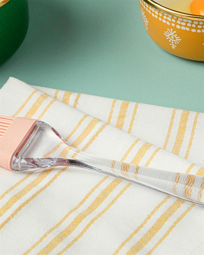 Haky Pensulă Pentru Ouă, Silicon, 22 Cm, Albastru Închis - Roz