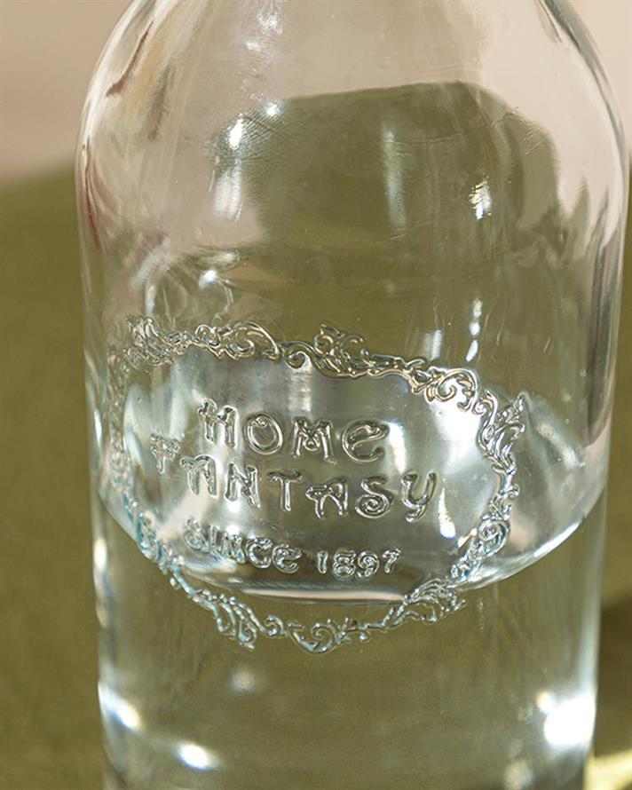 Halle Glass Storing Bottle 1000 ml Transparent