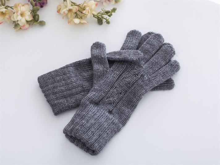 Hanne Knitwear Gloves . Gray