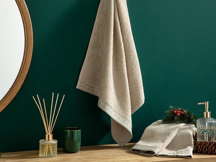 Harvest Prosop De Față, Bumbac, 50*70 Cm, Gri Deschis