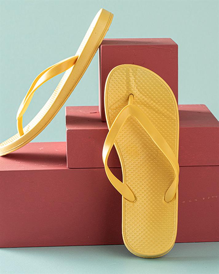 Havana Women Beach Slipper 36 Dark Yellow