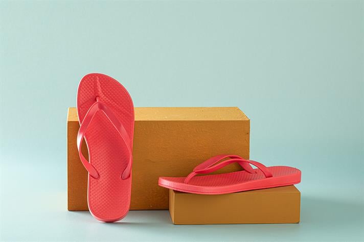 Havana Women Beach Slipper 37 DarkPink