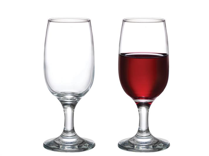 Set 3 Pahare de vin, Helen, sticlă, 200 ml, transparent