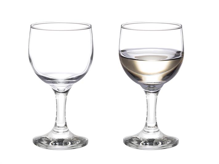 Set 3 Pahare de vin, Helen, sticlă, 240 ml, transparent