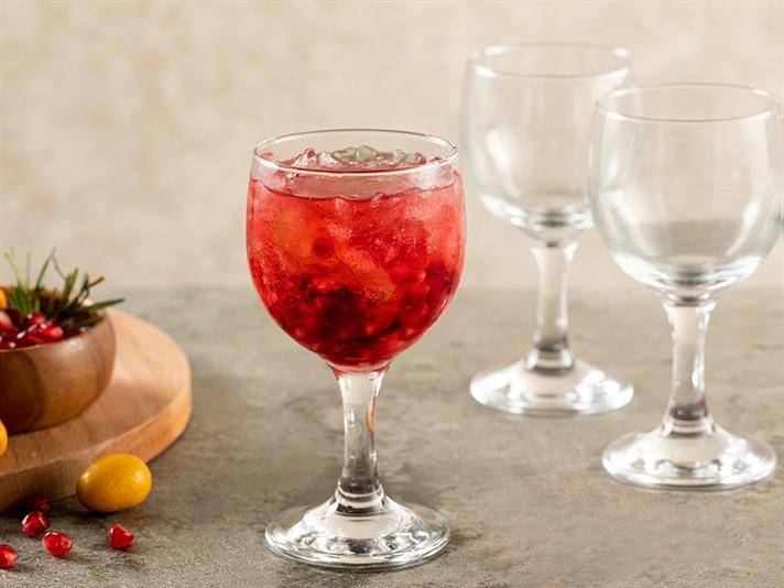 Set 3 Pahare de vin, Helen, sticlă, 240 ml, transparent