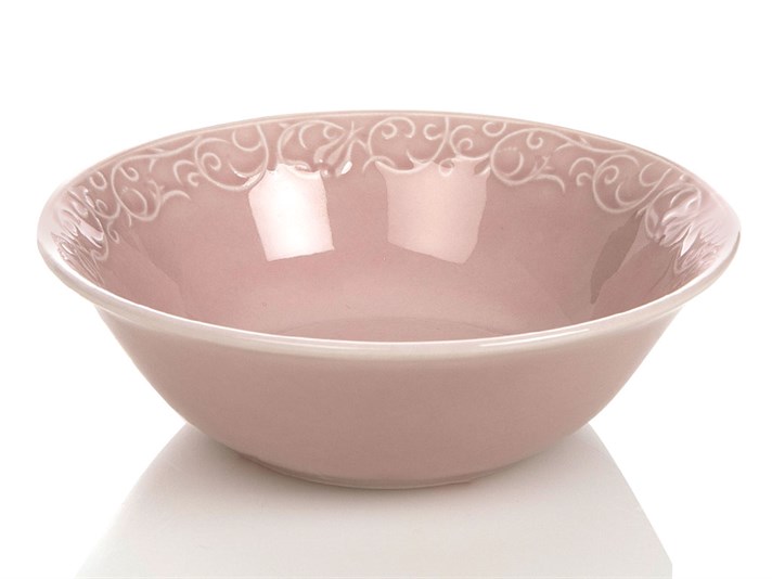 Helena Porcelain Single Bowl 15 cm Pink