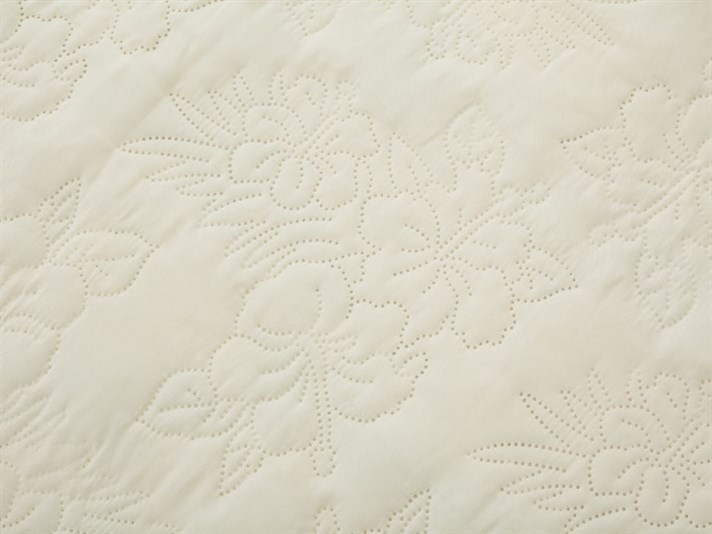 Hibiscus  Microfibră Persoană dublă  CUVERTURĂ DE PAT MU 200x220 cm Galben