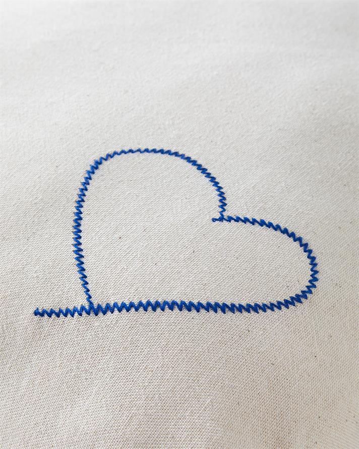 Love Bath Husă Pernuță 45x45 cm Natural.