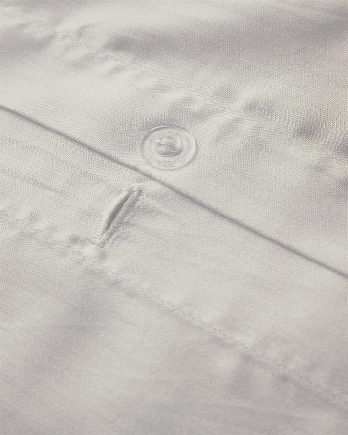 Husa de pilota King Size, Micell, bumbac satinat, 240x220 cm, alb