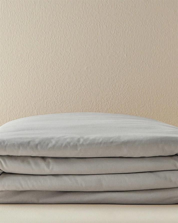 Husa de pilota King Size, Pure, bumbac, 240x220 cm, gri