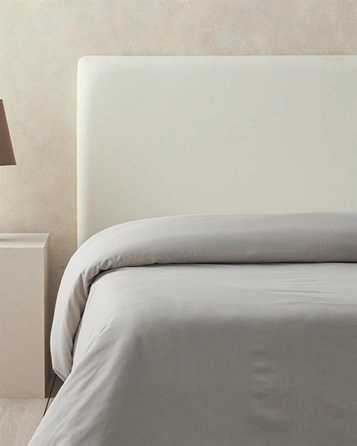 Husa de pilota King Size, Pure, bumbac, 240x220 cm, gri