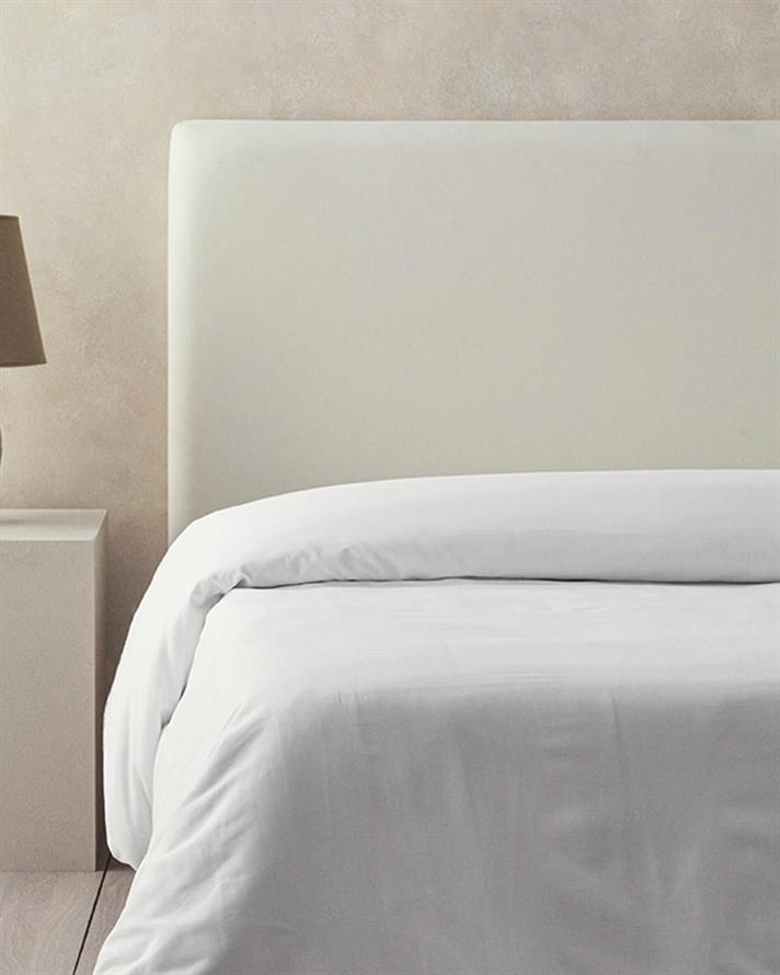 Husa de pilota King Size, Pure, bumbac, 240x220 cm, alb