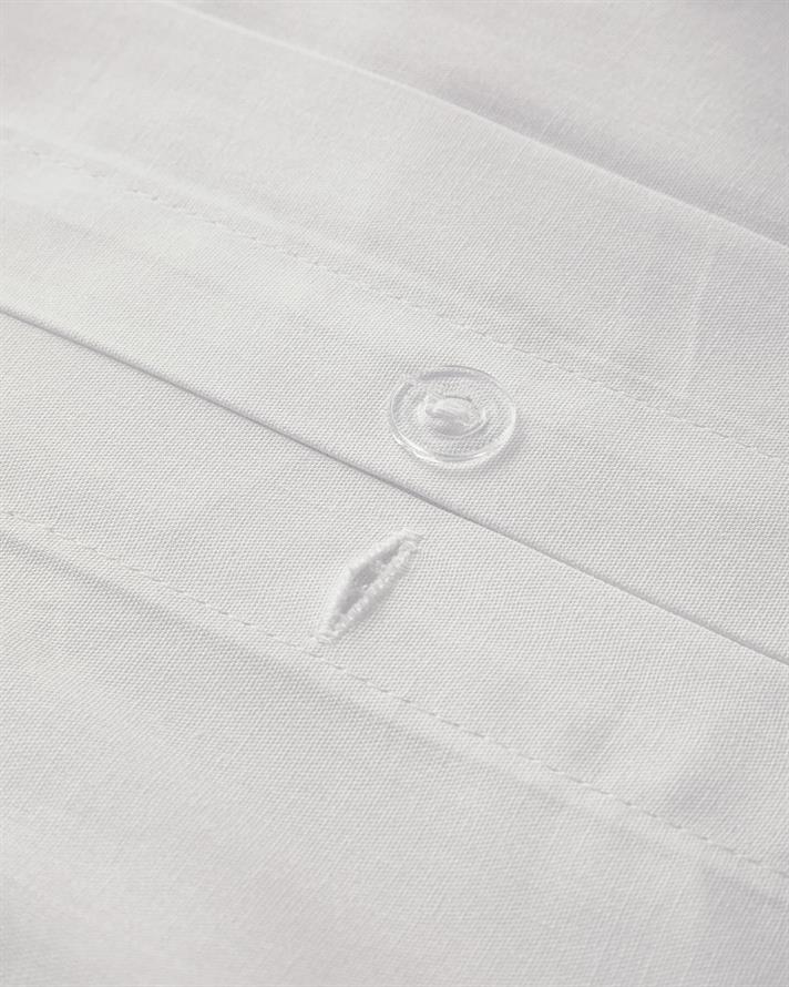 Husa de pilota pentru doua persoane, Novella, bumbac-viscoza, 200x220 cm, alb