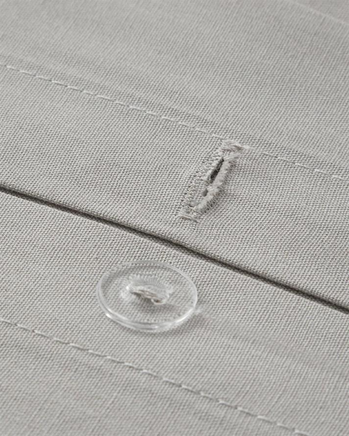 Husa de pilota pentru doua persoane, Pure, bumbac, 200x220 cm, gri