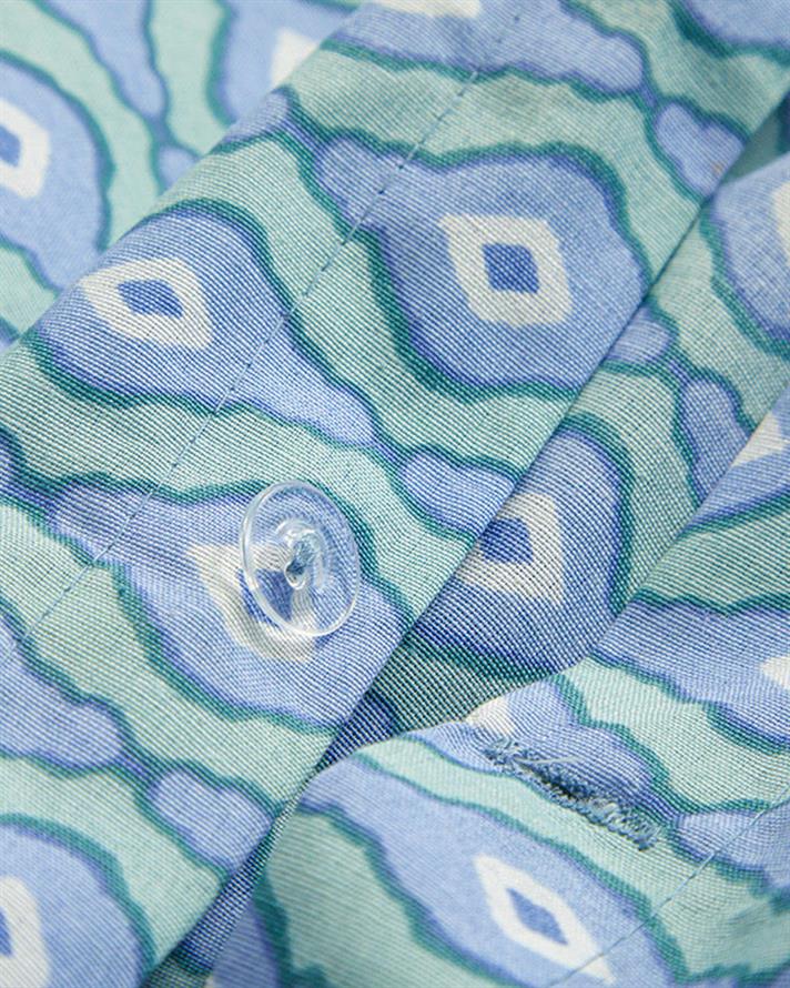 Husa de pilota pentru doua persoane, Quarto, bumbac-poliester, 200x220 cm, bleu