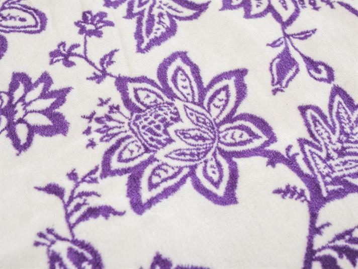 iacobină În Relief Single Pătură 150x200 cm Violet