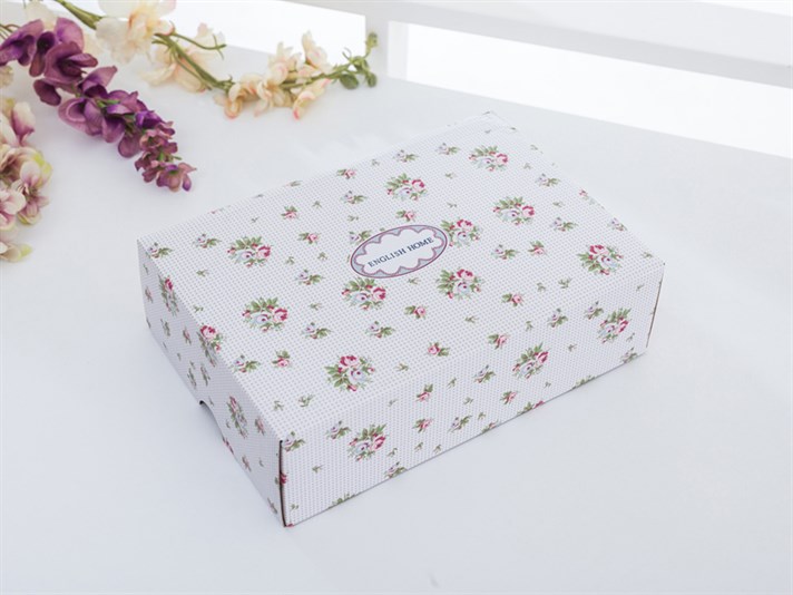 Winter Rose Bone China 4 Pieces 2 Servings Coffee Cup Set 100 ml Pink