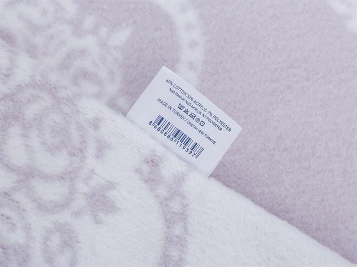 Iarna a crescut Cottony Double Person  PĂTURĂ 200x220 cm Light Lilac