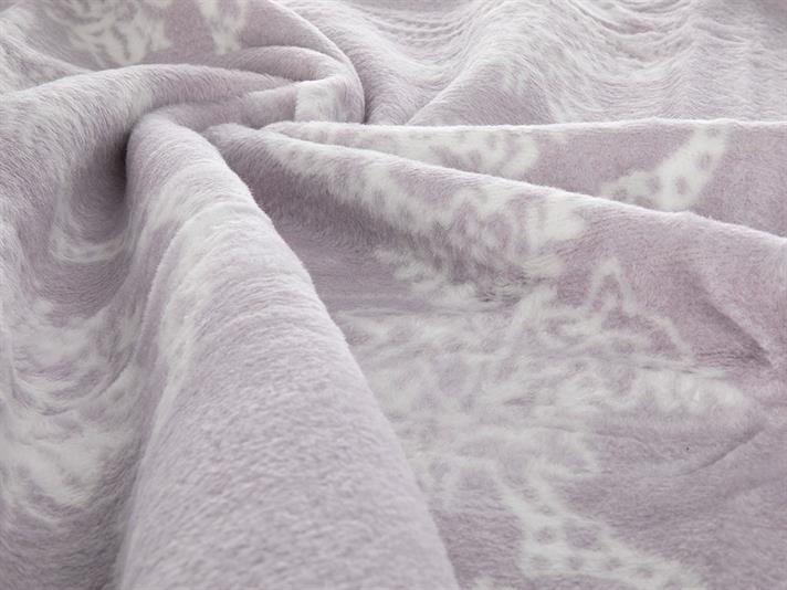Iarna a crescut Cottony For One Person  PĂTURĂ 150x200 cm Light Lilac