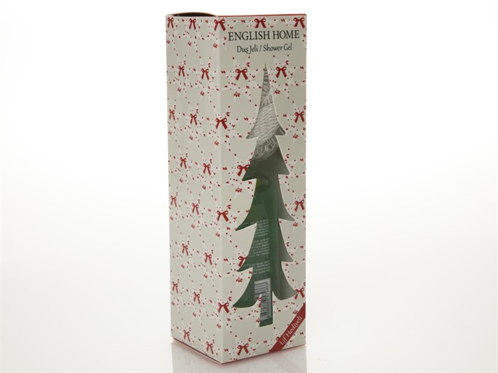 Iarna de vis Cu Cadou Burete Cu Fibre Gel De Duș 260 ml Alb
