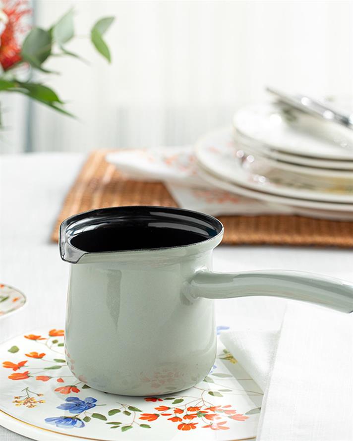 Isidora Enamel Coffee Pot 500 ml Green