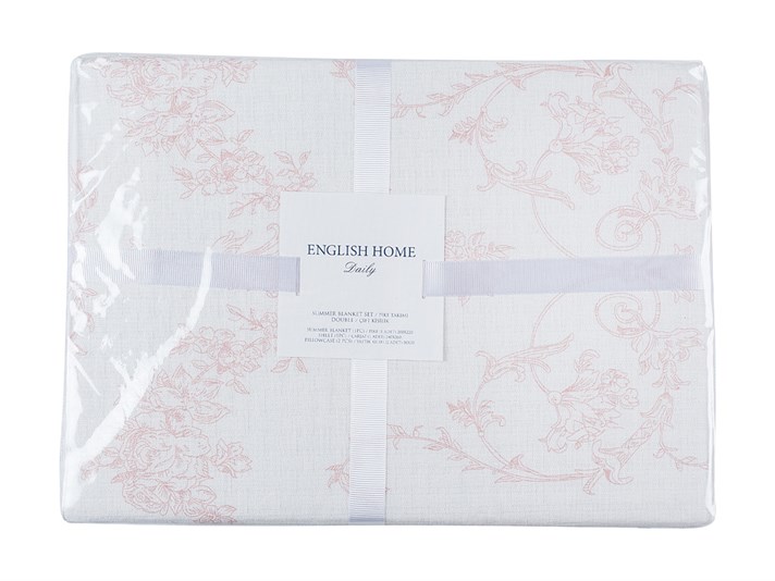 icre  Cu imprimeu For One Person  SET CUVERTURĂ 150x220 cm Pink