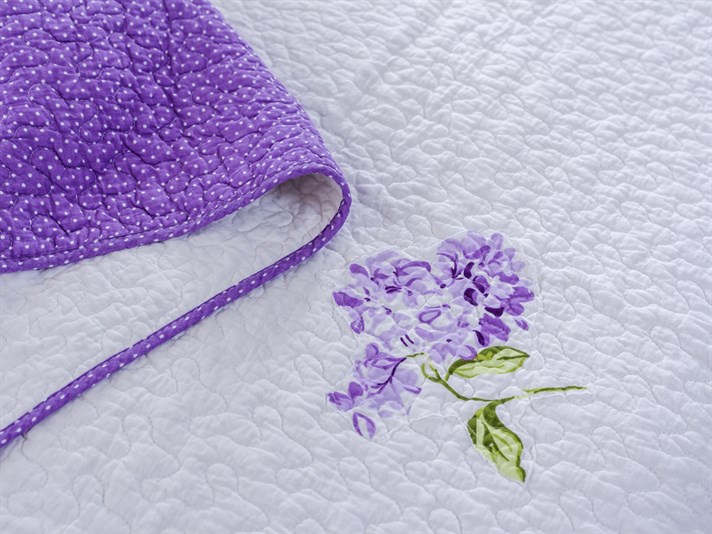 Idina  Country Double Person  SET CUVERTURĂ DE PA 240x260 cm Lilac.