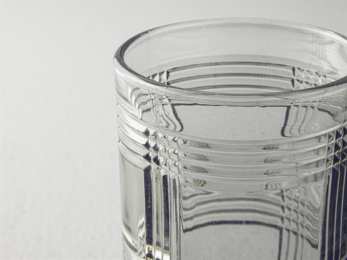 Set 2 Pahare pentru băuturi răcoritoare, Igor, sticlă, 410 ml, gri antracit