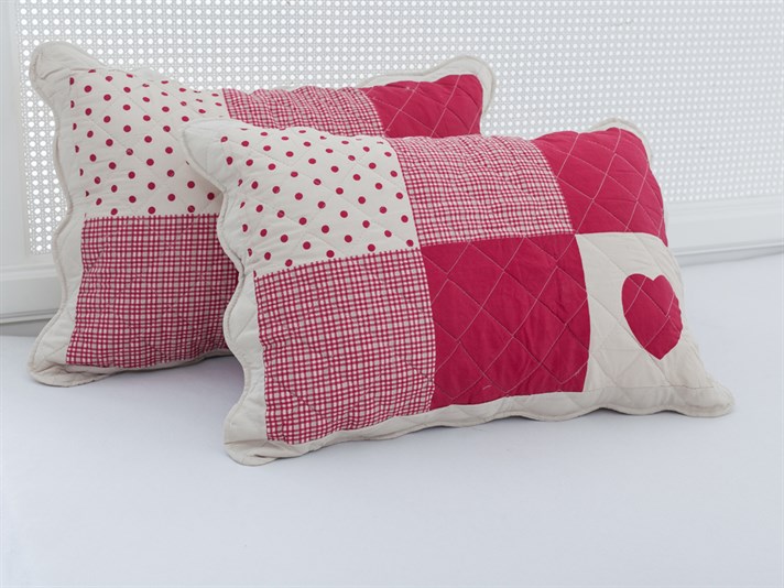 Inimi rustice  Microfibră For One Person  SET CUVERTURĂ DE PA 160x240 cm Roşu