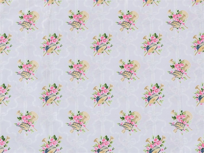 instrumental Bumbac Satinat Cu 2 Piese Față De Pernă 50x70 cm Lila