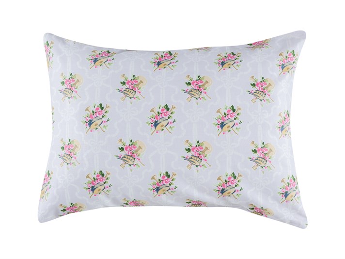 instrumental Bumbac Satinat Cu 2 Piese Față De Pernă 50x70 cm Lila