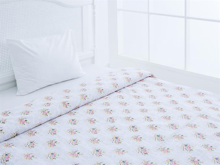 instrumental Bumbac Satinat Single Lenjerie De Pat 160x220 cm Lila