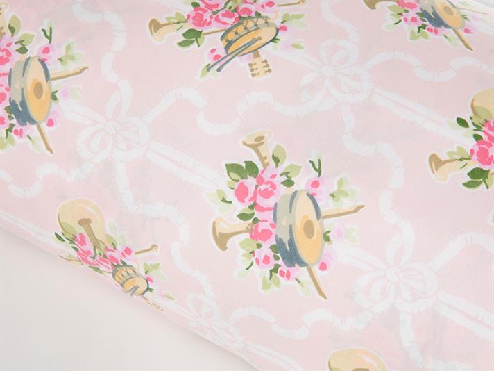instrumental Bumbac Satinat Single Lenjerie De Pat 160x220 cm Roz