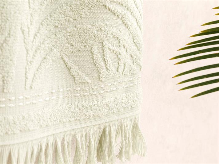 Palm Island Jacquard Hand Towel 30x40 cm Green