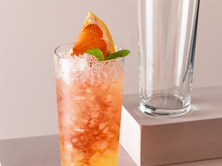 Set 2 pahare de bere, Intense, sticla, 360 ml, transparent