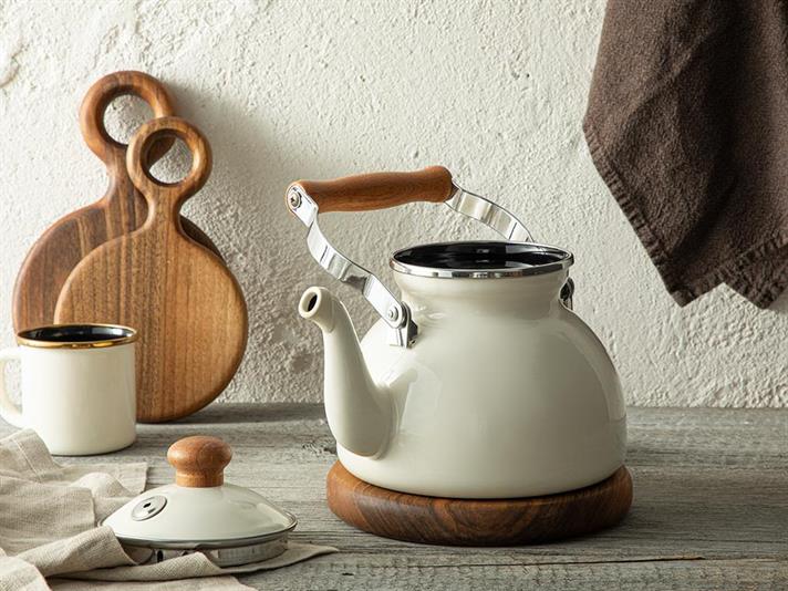 Isidora Enamel Pot 2,4 lt Cream