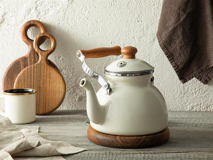 Isidora Enamel Pot 2,4 lt Cream