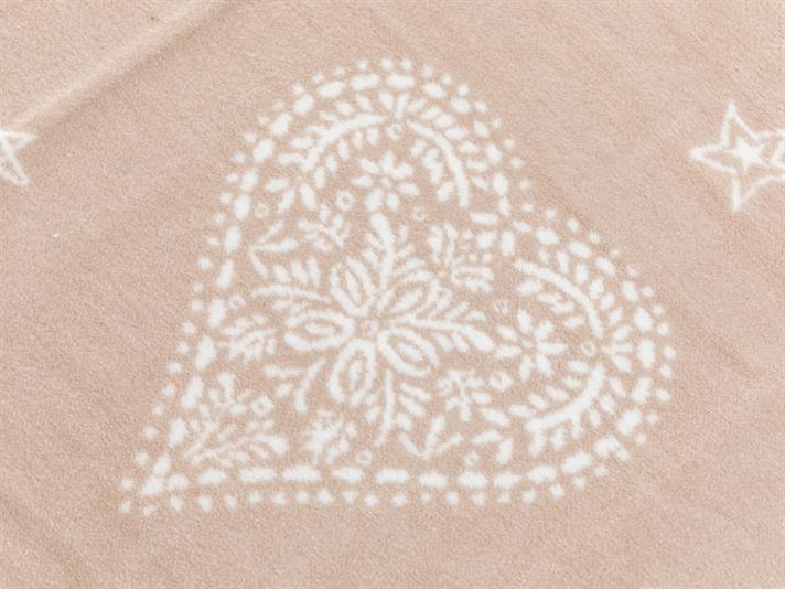Iubirea de iarnă Cottony For One Person  PĂTURĂ 150x200 cm Beige